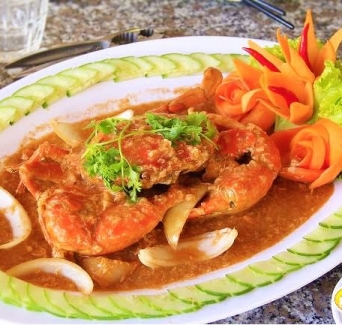 CUA RANG ME NƯỚC/ crab with tamarind sauce